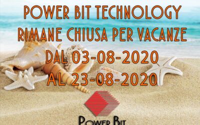 Chiusura Estiva Power Bit Technology
